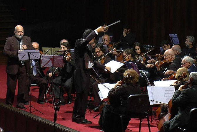 Foto de la Orquesta Baires Sinfónica