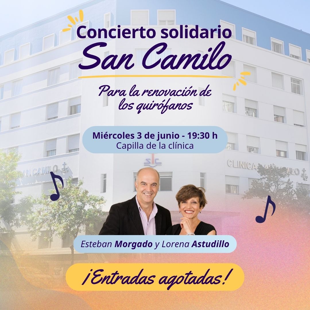 Banner Concierto Solidario San Camilo ENTRADAS AGOTADAS